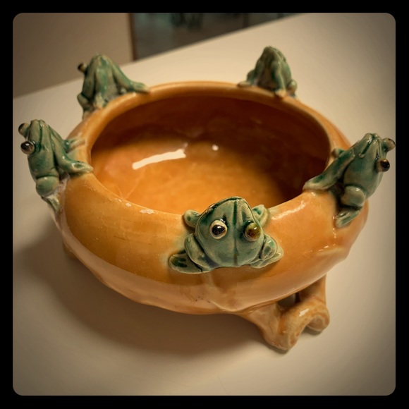 Other - Frog 🐸 ceramic planter